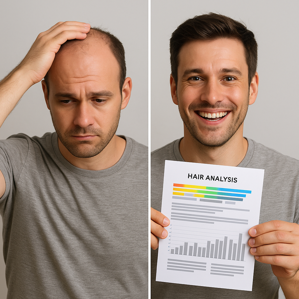 Find the real cause of your hair loss